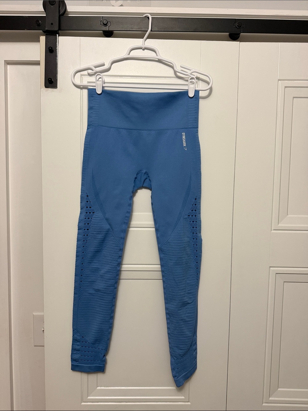 Gymshark Women’s Blue High-Waist Seamless Leggings